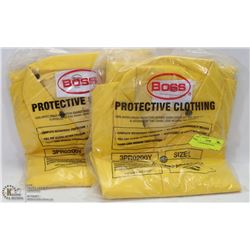 NEW 2 LARGER RAIN COATS