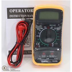 NEW DIGITAL MULTIMETER WITH LEADS