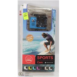 NEW 1080P SPORTS ACTION CAM WITH MOUNTS