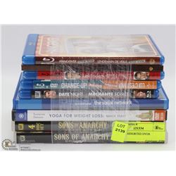 LOT OF 9 ASSORTED DVDS