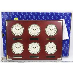 CHECK AROUND THE WORLD CLOCK NEW