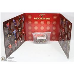 NHL OILERS HALL OF FAME 22 MEDALLION