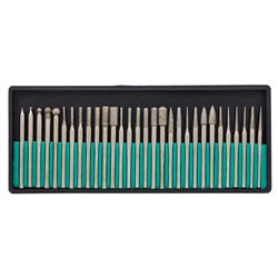 30PC DIAMOND COATING BURR AND  ENGRAVING DRILL BIT