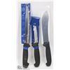 Image 1 : LOT OF 3 PROFESSIONAL KNIVES.