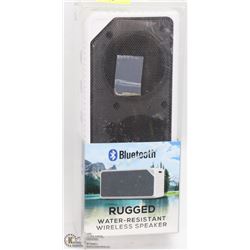 RUGGED WATER RESISTANT BLUETOOTH SPEAKER