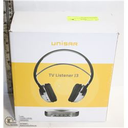 NEW UNISAR WIRELESS J3 TV LISTENER OVER THE