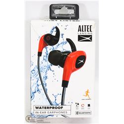 ALTEC LANSING WATERPROOF BLUETOOTH EARPHONES
