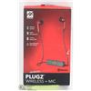Image 1 : IFROGZ PLUGZ WIRELESS+MIC EARPHONES GRAY
