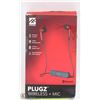 Image 1 : IFROGZ PLUGZ WIRELESS+MIC EARPHONES GRAY