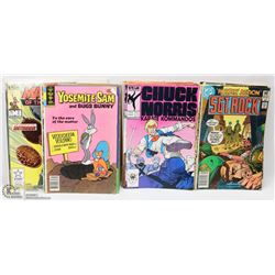 BUNDLE OF ASSORTED VINTAGE COMICS.
