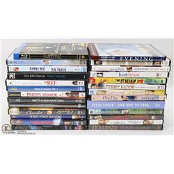 BOX OF ABOUT 25 DVD'S INCL THE NOTEBOOK PLATINUM