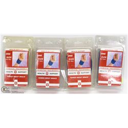 LOT OF 4 TENNIS WRIST BRACES