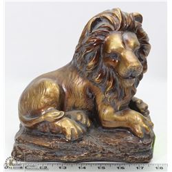 BRONZE COLOURED LION