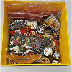 3 - LOT OF 120 LAPEL PINS