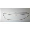 Image 1 : 11 - 20" "R" GOLD CHAIN & 16" STERLING