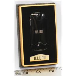 ILLUMI ELECTRIC RECHARGEABLE BLACK LIGHTER IN CASE