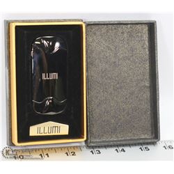 ILLUMI ELECTRIC RECHARGEABLE GOLD LIGHTER IN CASE
