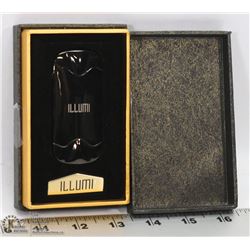 ILLUMI ELECTRIC RECHARGEABLE BLACK LIGHTER IN CASE