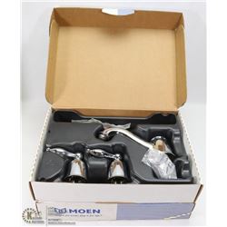 LOT OF 2 MOEN CASTLEBY CHROME LEVER GARDEN TUB