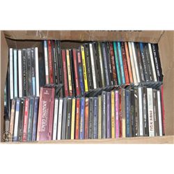 LARGE BOX OF OVER 70 CD'S SOME NEW INCL