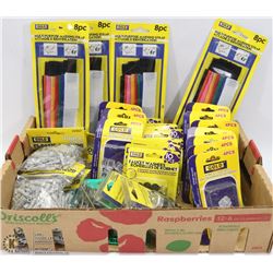 FLAT OF CRAFTING ITEMS, PIRROR CLIPS, MINI