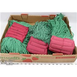 FLAT OF COMMERCIAL MOP HEADS