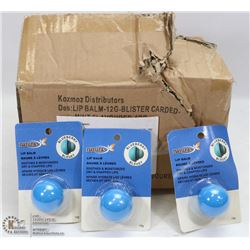 #40-BOX OF NATURAS  LIP BALM SMOOTHS & MOISTURIZES
