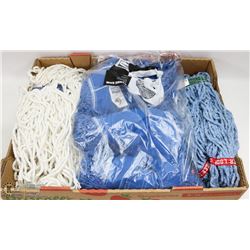 FLAT OF COMMERCIAL MOP HEADS