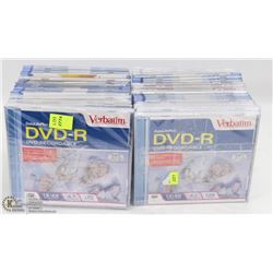 LARGE BUNDLE DVD-R DISCS