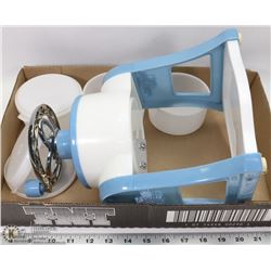 PAMPERED CHEF SHREDDER WITH SEALED STORAGE