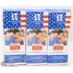 LOT OF 3 BOTTLES OF PERFUME