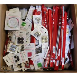 BOX OF STORE CLOSURE MERCHANDISE, INCLUDING: