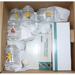 BOX OF STORE CLOSURE MERCHANDISE, INCLUDING: