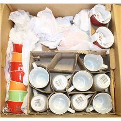 BOX OF STORE CLOSURE MERCHANDISE, INCLUDING: