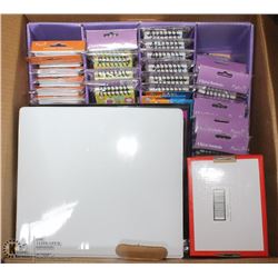 BOX OF STORE CLOSURE MERCHANDISE, INCLUDING: