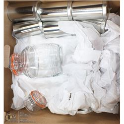 BOX OF STORE CLOSURE MERCHANDISE, INCLUDING: