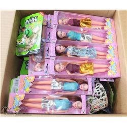 BOX OF STORE CLOSURE MERCHANDISE, INCLUDING: