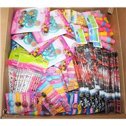 BOX OF STORE CLOSURE MERCHANDISE, INCLUDING: