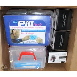 BOX OF STORE CLOSURE MERCHANDISE, INCLUDING: