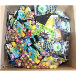 BOX OF STORE CLOSURE MERCHANDISE, INCLUDING: