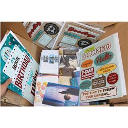 BOX OF STORE CLOSURE MERCHANDISE, INCLUDING: