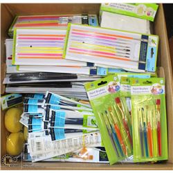 BOX OF STORE CLOSURE MERCHANDISE, INCLUDING: