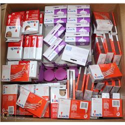 BOX OF STORE CLOSURE MERCHANDISE, INCLUDING: