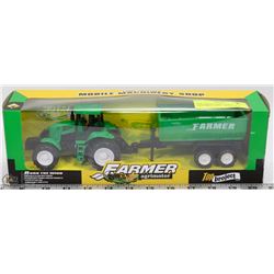 NEW COLLECTABLE FARM EQUIPMENT TOYS - TRACTOR W/