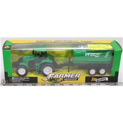 NEW COLLECTABLE FARM EQUIPMENT TOYS - TRACTOR W/
