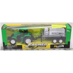 NEW COLLECTABLE FARM EQUIPMENT TOYS - TRACTOR W/