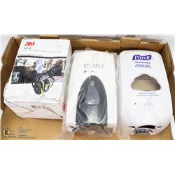 FLAT OF SAFETY AND HEALTH ITEMS INCLUDES - 3M
