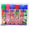 Image 1 : LOT OF 6 ASSORTED AIR FRESHENERS/ DEODORIZERS