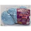 Image 1 : 1LB BAG OF 100% ACRYLIC YARN BLUE