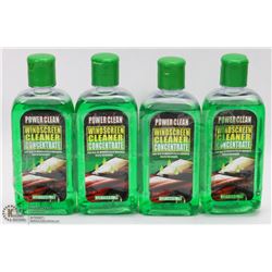 LOT OF 4 BOTTLES OF WINDSCREEN CLEANER